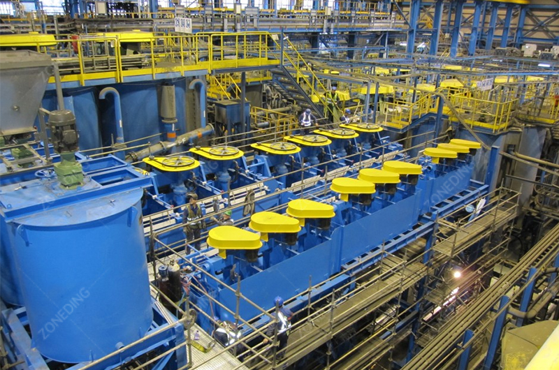 Gold Ore flotation plant