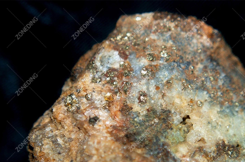 3-fine, free (liberated) gold ore-gold-in-sulfide-minerals