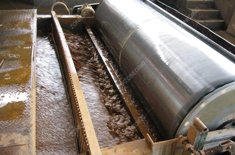 Lithium-Ore-Magnetic-Drum-Separator-Magenetic-Separator-Working