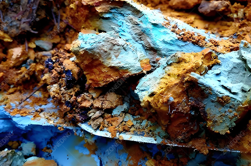 ore with clay or slimes
