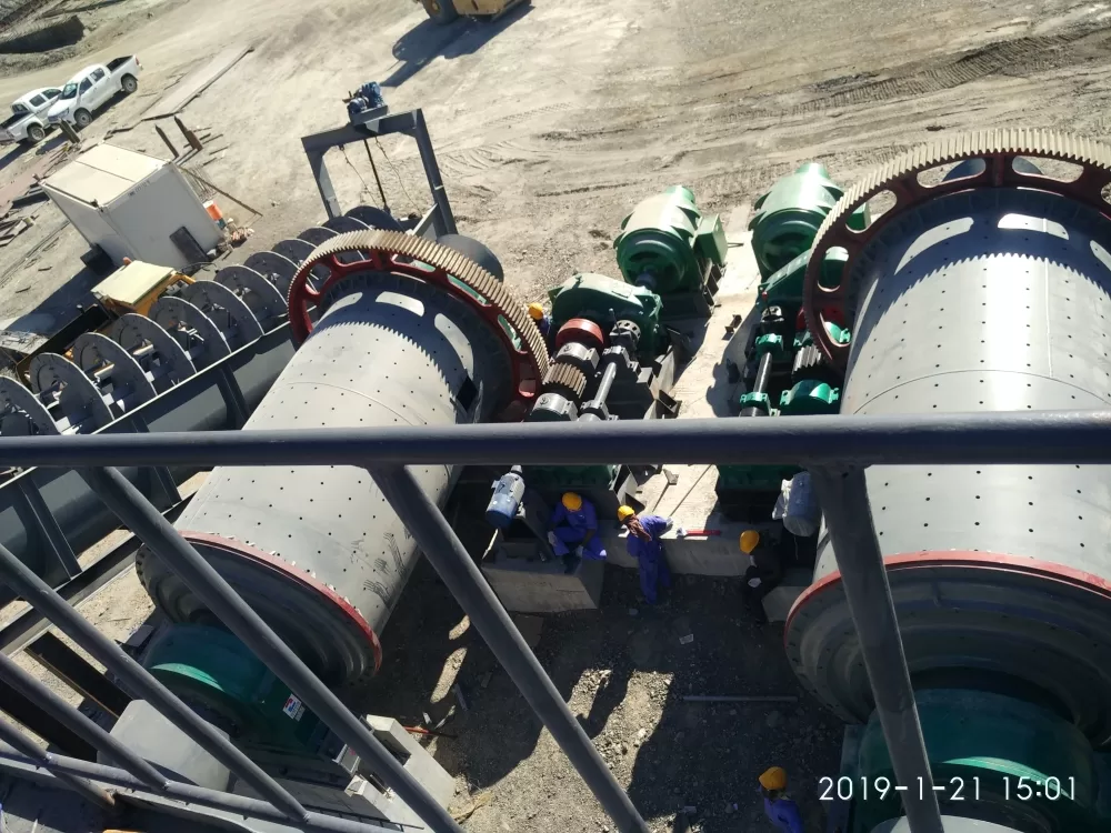 Fluorite ball mill application in fluorite beneficiation project