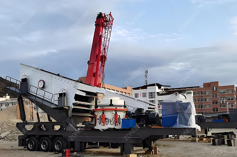 Mobile cone crusher