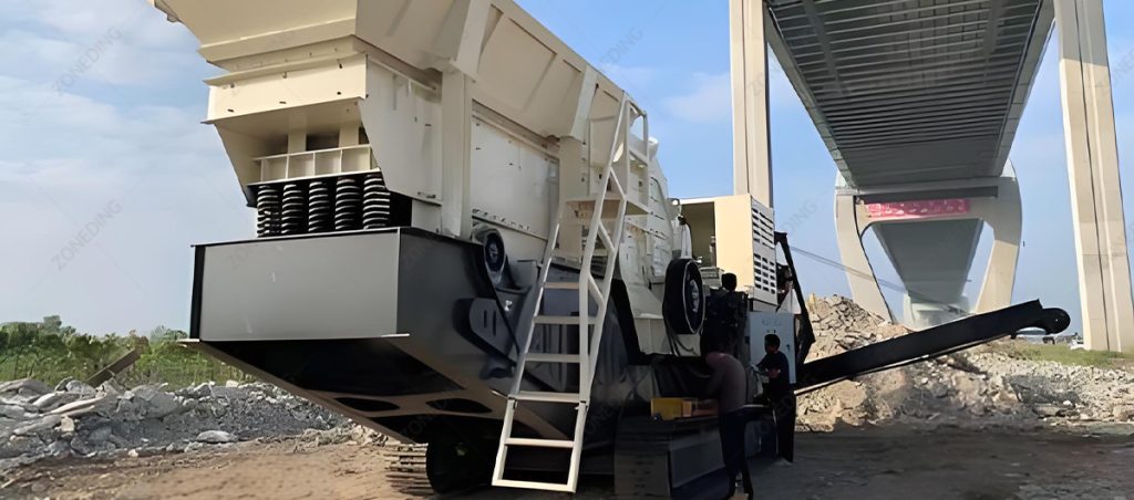 Perawatan dan pemeliharaan mobile crusher