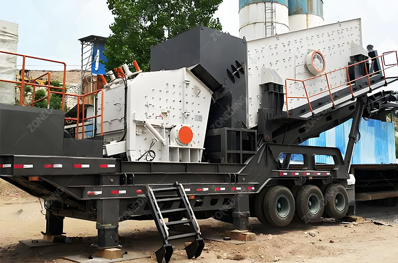 Mobile impact crusher