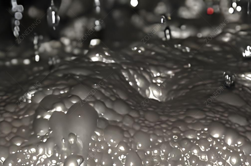 bubbles when Molybdenum Flotation