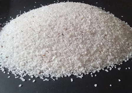 Le sable de quartz