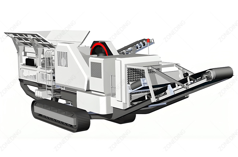 Crawler mobile crusher