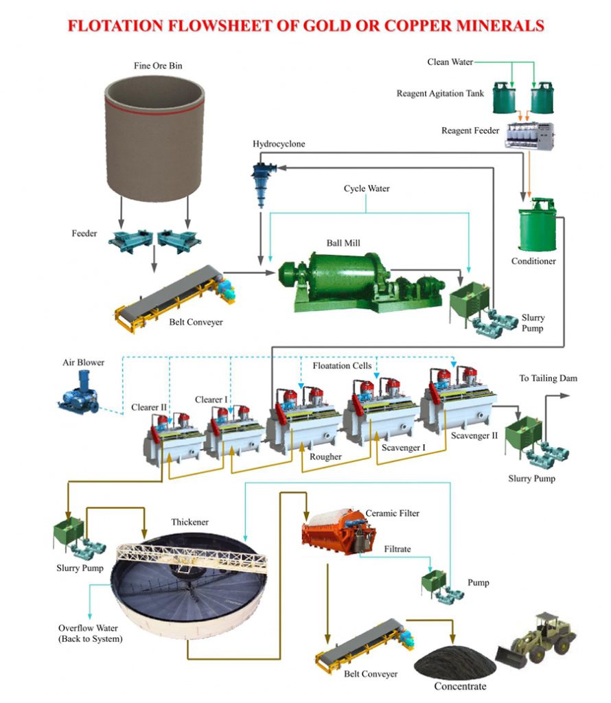 Gold Froth Flotation Plant