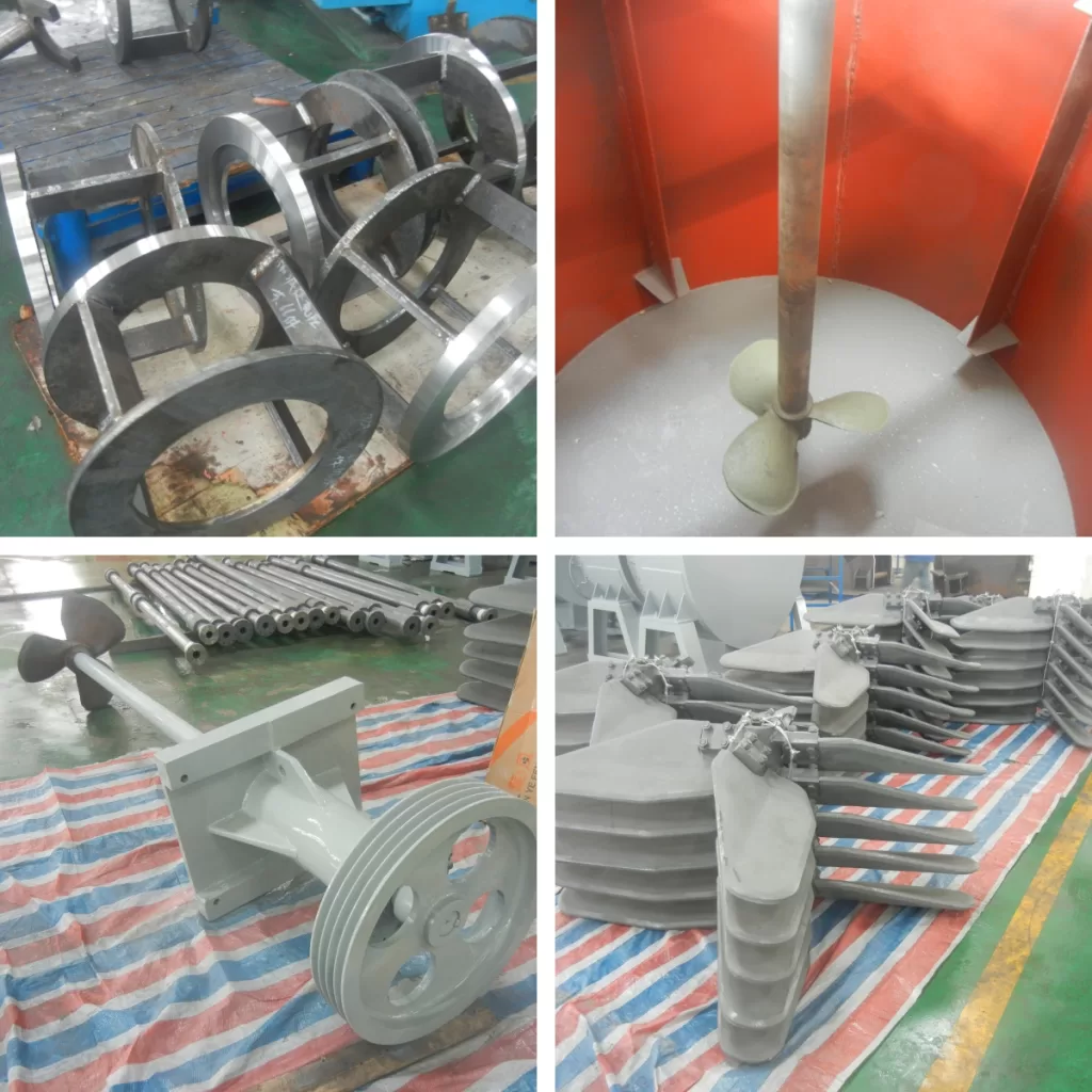 Mixer consumables impeller, stator