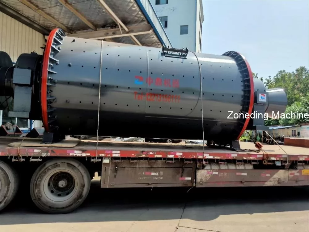 Phosphate ball mill working principle, structure, phosphate ball mill steel ball loading capacity