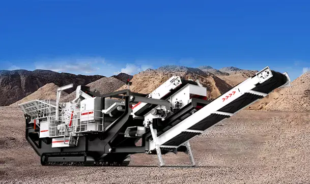 Crawler mobile crusher