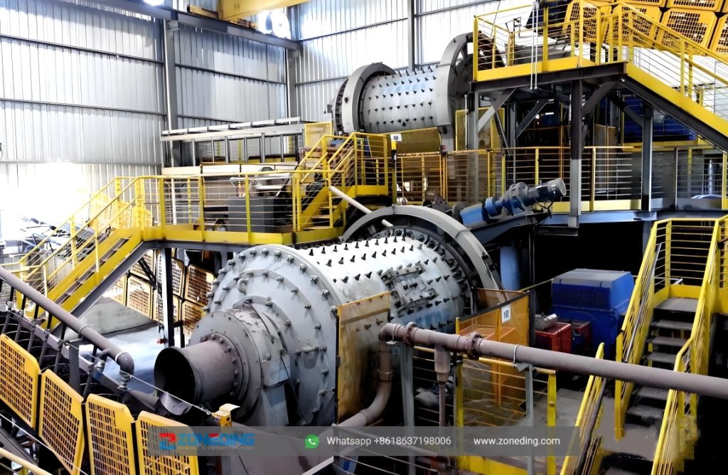 Mineral processing customer case 