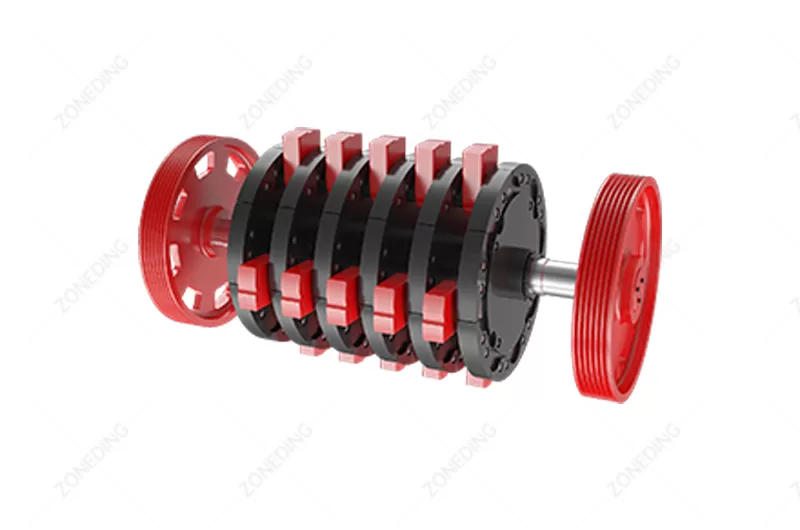 Motor-Hammer-Crusher