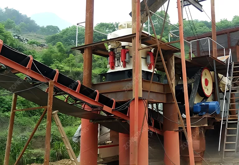 Gold-ore-crushing-production-line
