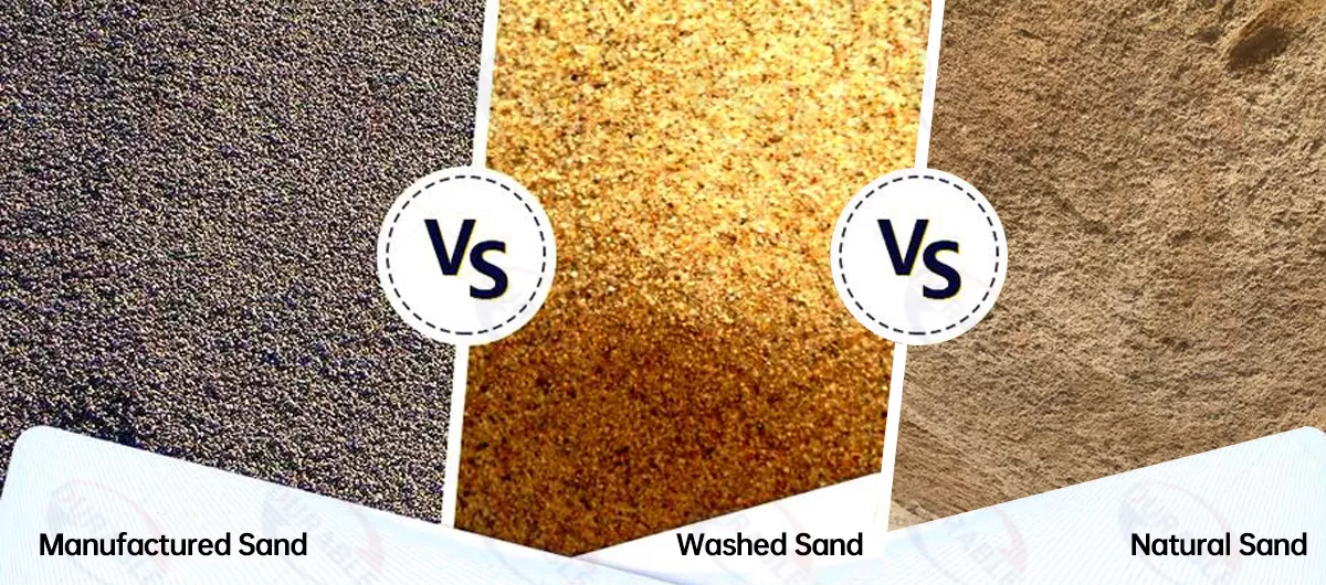 Natural Sand, Manufactured Sand