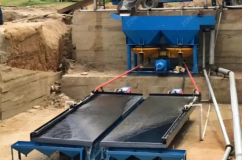 Small gold processing equipment