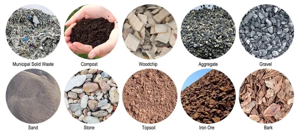 Application Materials of Trommel Screen