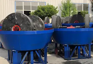 Gold Mine Wet Pan Mill