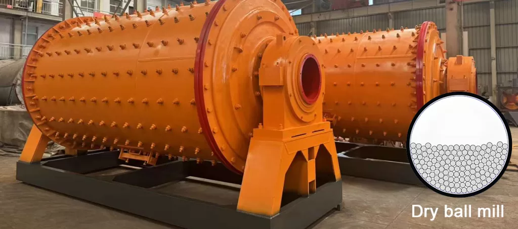 Dry ball mill