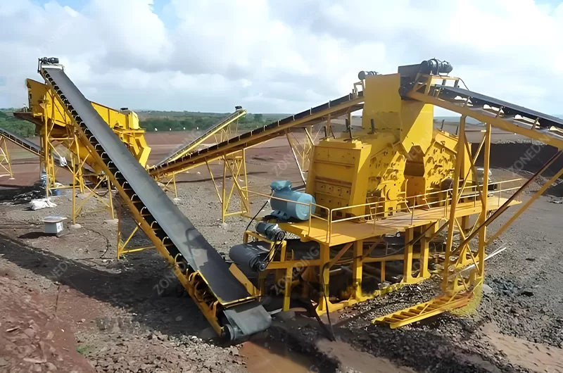 Impact Crusher Customer Site