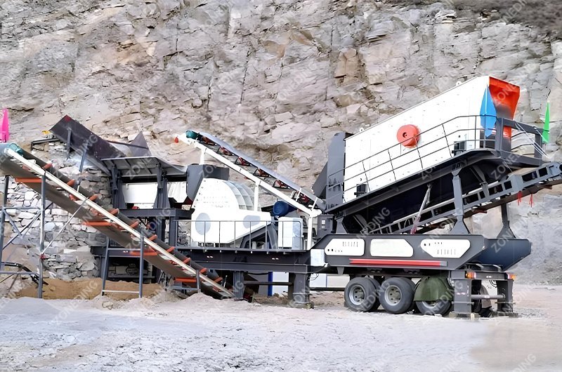 Mobile hammer crusher