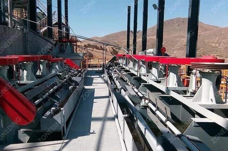 Quartz sand flotation