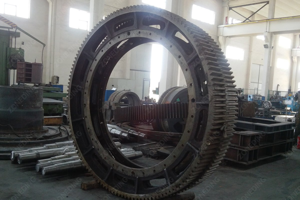 ترس محيط مطحنة الكرات