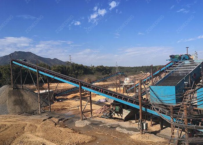 Construction aggregates production