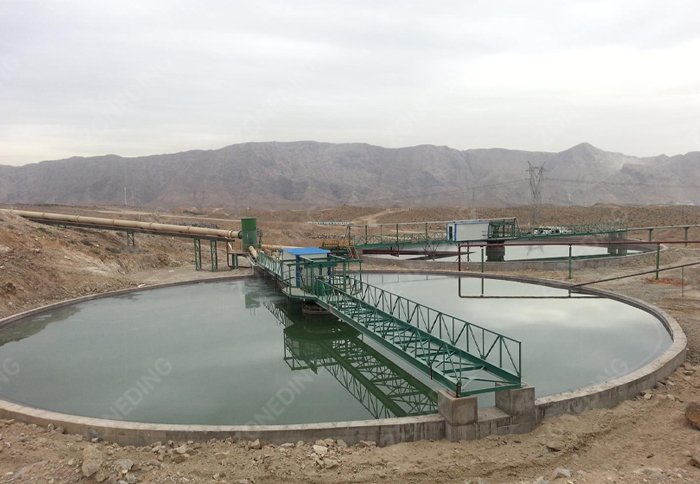 Thickener for copper concentrate dewatering and pre-thickening-1