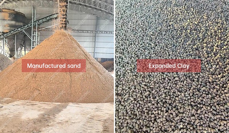 Manufacturing aggregates