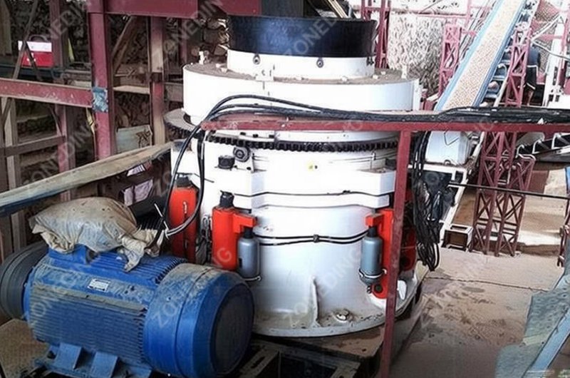 Cone Crusher Operation Site