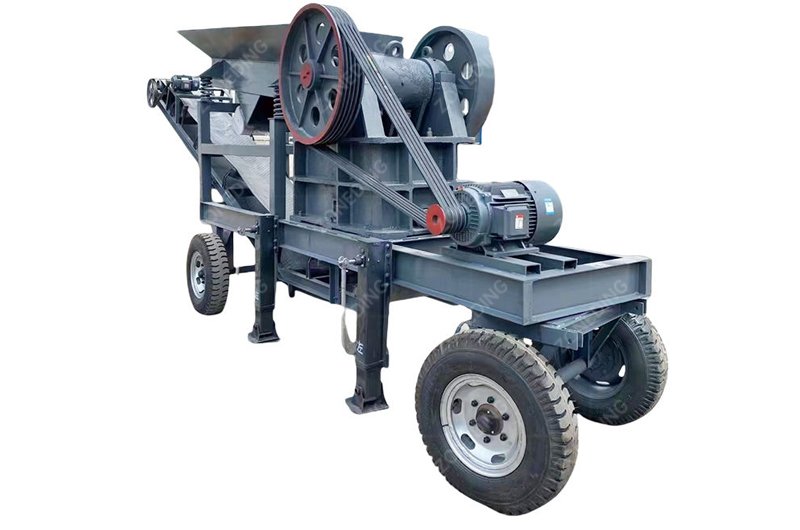 Electric-Powered Jaw Crusher