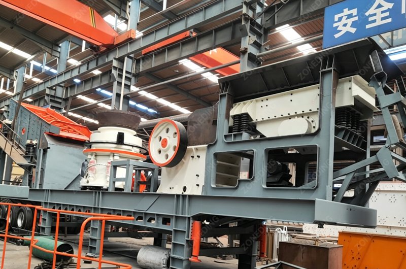 Mobile Jaw Crusher + Cone Crusher
