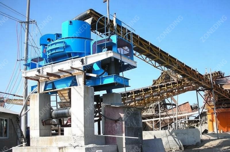 VSI Crusher Operation Site