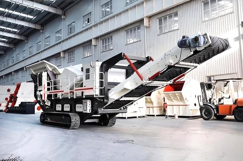 Crawler-Mounted Mobile Crusher