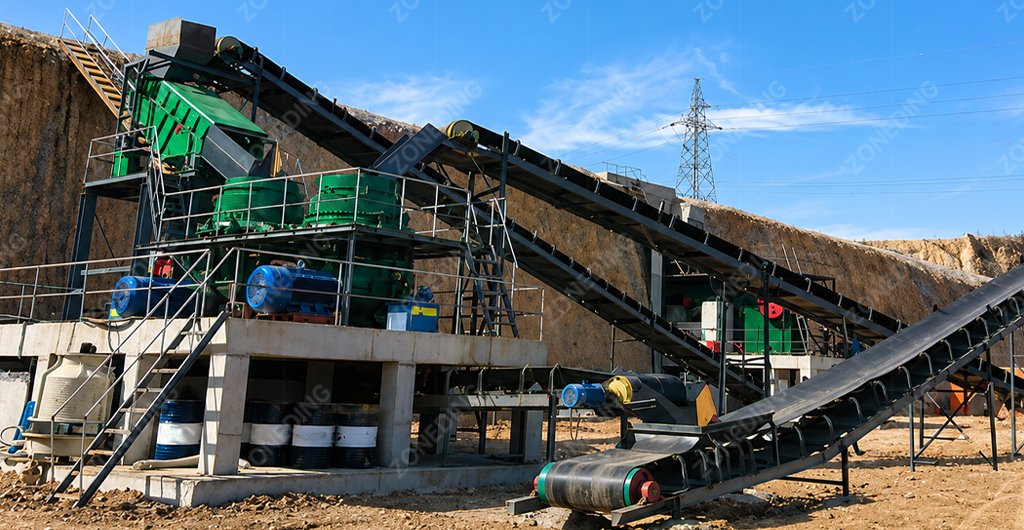 Small Stationary Aggregate Crushing Plant-1