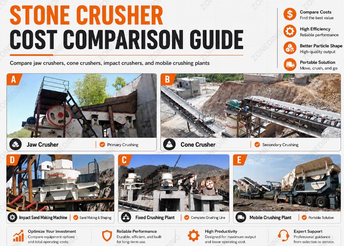 The Ultimate Guide to Stone Crusher Cost Compar... The Ultimate Guide to Stone Crusher Cost Compar...