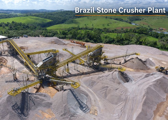 Brazil Stone Crusher Plant for Quarry and Aggre...