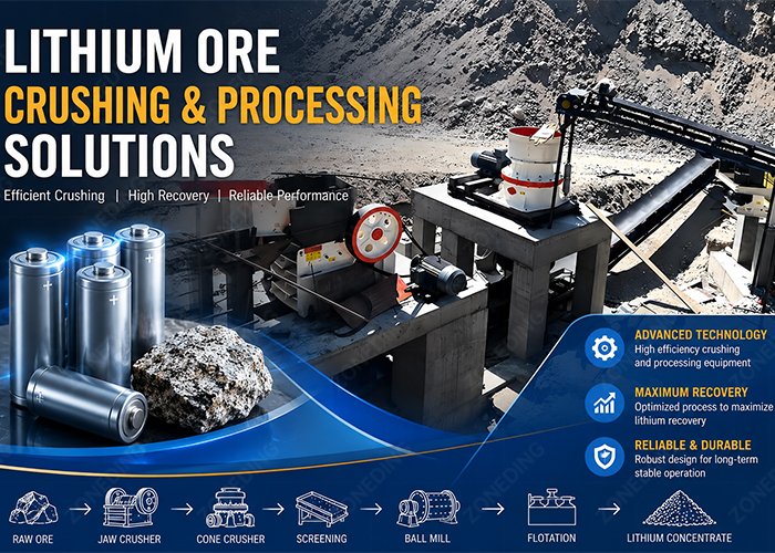 Lithium Ore Crushing and Processing Solutions: ... Lithium Ore Crushing and Processing Solutions: ...