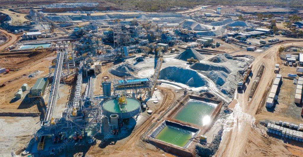 Lithium processing plant