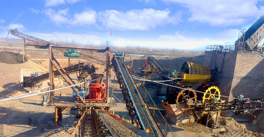 Material processing line