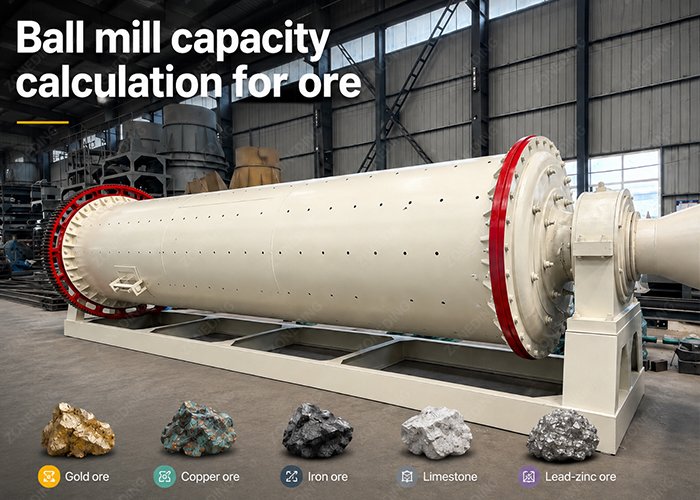 How to Calculate Ball Mill Capacity for Your Ore