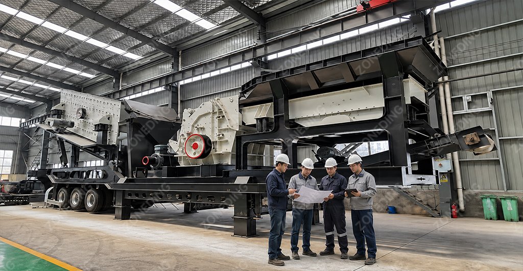 Consultation on Mobile Impact Crusher Project
