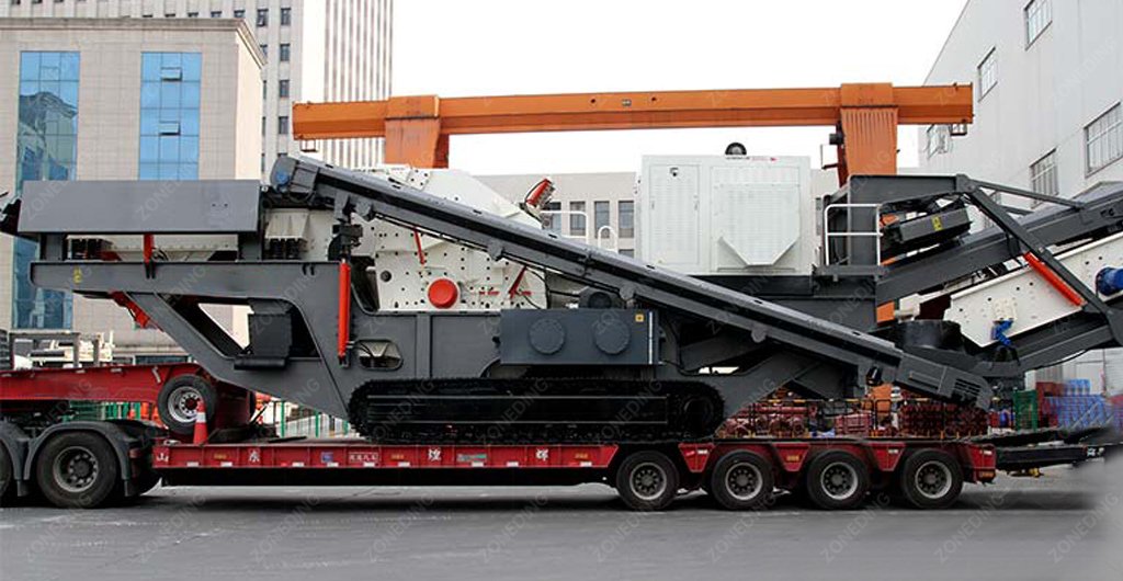 Mobile crusher transport dimensions and site setup requirements