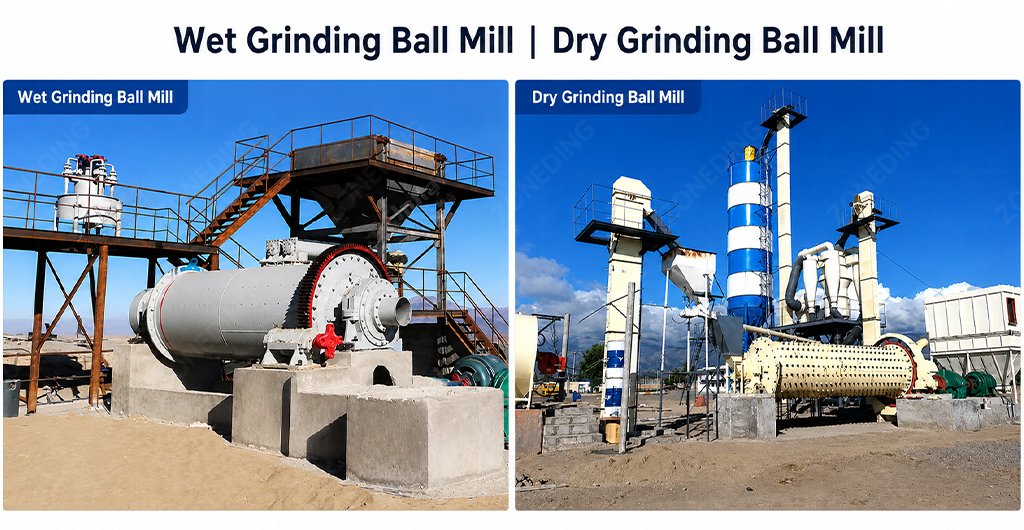 Wet Grinding vs Dry Grinding in Ball Mill Operation