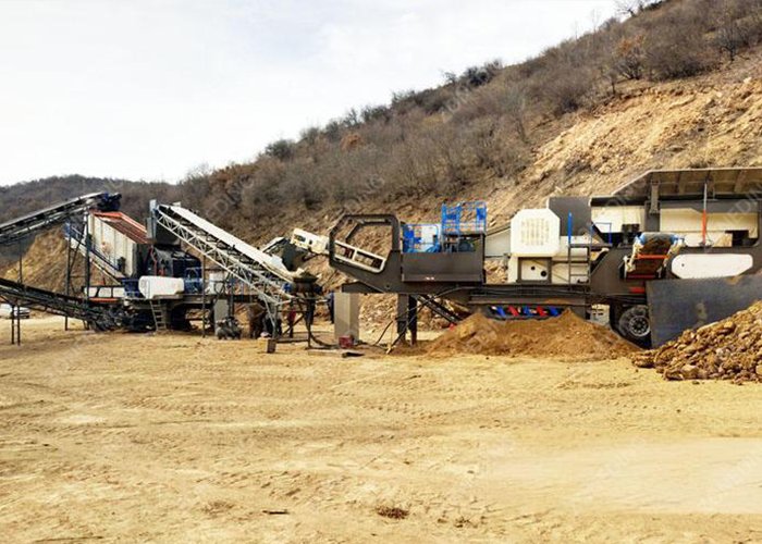 Wheeled Mobile Crusher