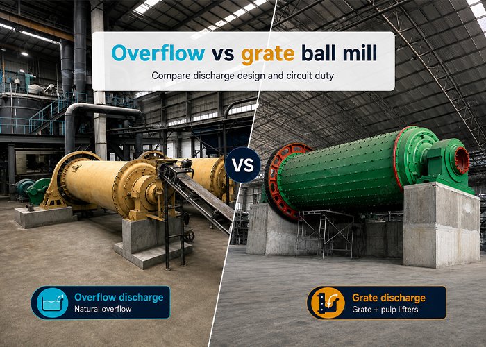 Overflow vs Grate Ball Mill: Which Should You C... Overflow vs Grate Ball Mill: Which Should You C...