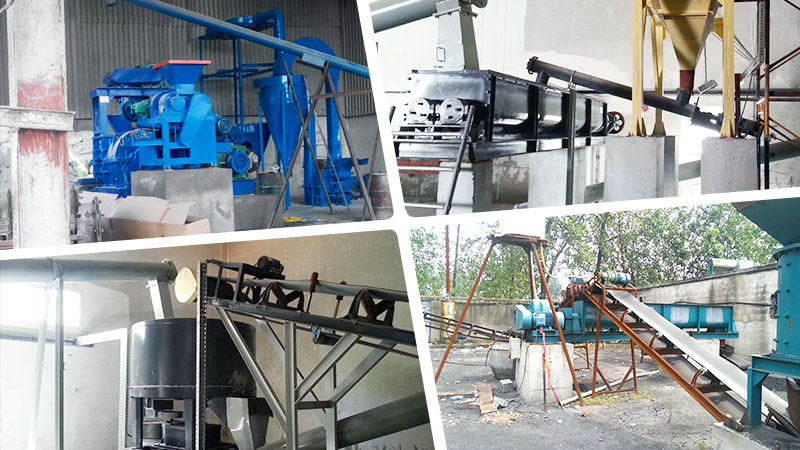 Pulverized Coal Briquetting Machine Site Pulverized Coal Briquetting Machine Site.jpg